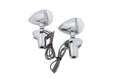 LED Turn Signal Set with Stand Off Mount - V-Twin Mfg.