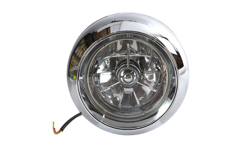4-1/2 inch Round Headlamp Protolyte - V-Twin Mfg.