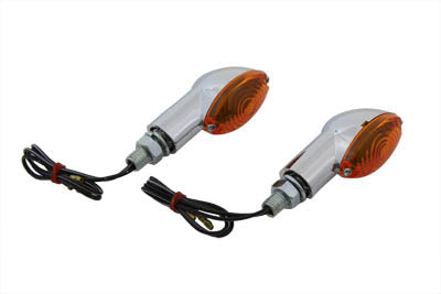 Mini Cateye Winker Marker Lamp Set - V-Twin Mfg.