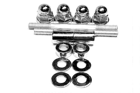 Gas Tank Mounting Kit Chrome - V-Twin Mfg.