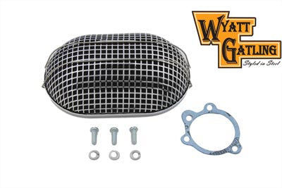 Wyatt Gatling Chrome Turbo Air Cleaner - V-Twin Mfg.