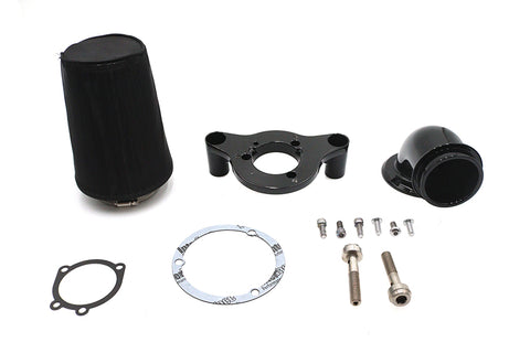 Heavy Breather Performance Air Cleaner Kit Black - V-Twin Mfg.