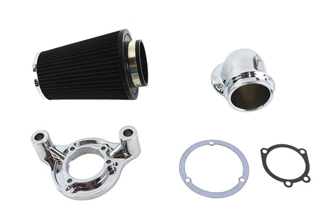 M8 Heavy Breather Air Cleaner Kit Chrome - V-Twin Mfg.