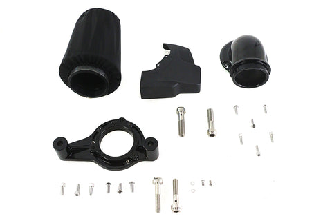 M8 Heavy Breather Air Cleaner Kit Black - V-Twin Mfg.