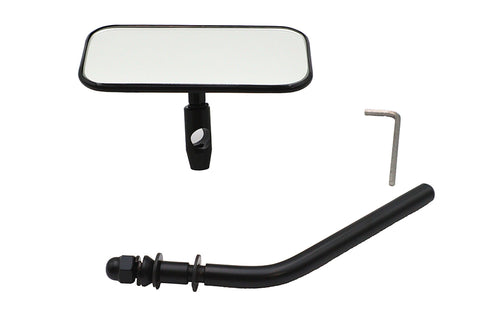 Black Rectangle Mirror - V-Twin Mfg.