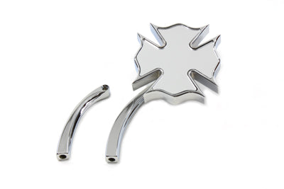 Fire Fighter Mirror with Curved Stems - V-Twin Mfg.