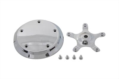 Air Cleaner Insert Smooth Chrome - V-Twin Mfg.
