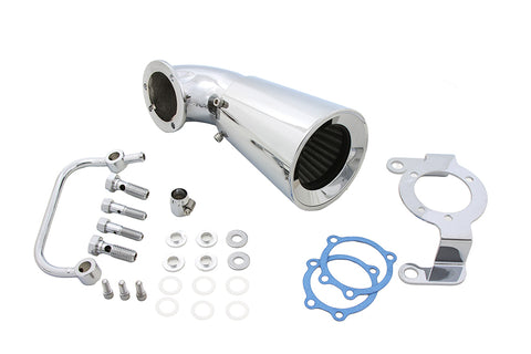 Air Cleaner Breather Chrome Billet - V-Twin Mfg.