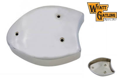 Wyatt Gatling Scoop Air Cleaner Cover Chrome - V-Twin Mfg.