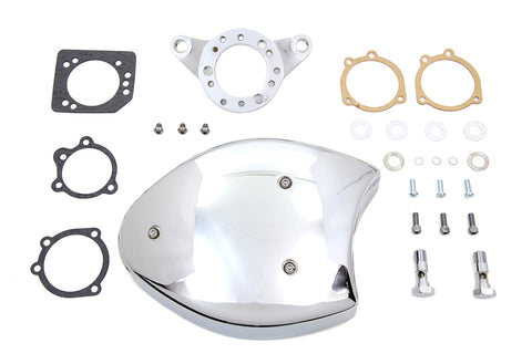 Chrome Wyatt Gatling Air Cleaner Assembly - V-Twin Mfg.