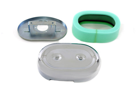 Oval Air Cleaner Assembly - V-Twin Mfg.