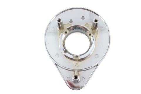 Air Cleaner Backing Plate Chrome - V-Twin Mfg.