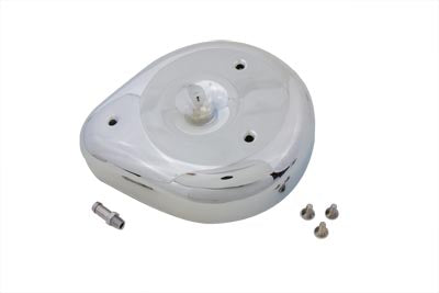 Chrome Teardrop Air Cleaner Assembly - V-Twin Mfg.