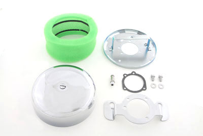 Round Air Cleaner Smooth - V-Twin Mfg.