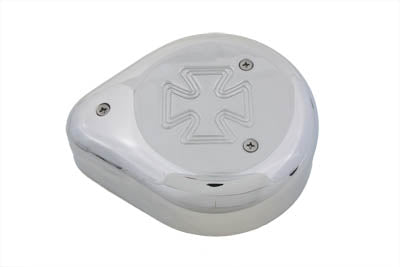 Teardrop Air Cleaner Maltese Chrome - V-Twin Mfg.