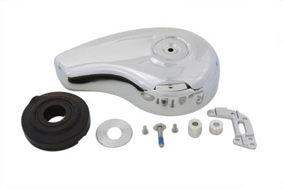 7 inch Teardrop Air Cleaner Cover Kit Chrome - V-Twin Mfg.
