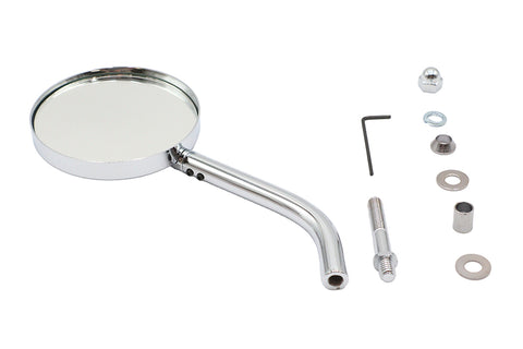 Babyface Round Mirror Billet - V-Twin Mfg.