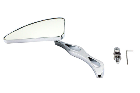Ace Mirror Ball Milled Style with Billet Stem - V-Twin Mfg.