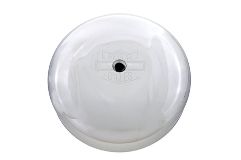 Chrome 7 inch Round Air Cleaner Cover - V-Twin Mfg.