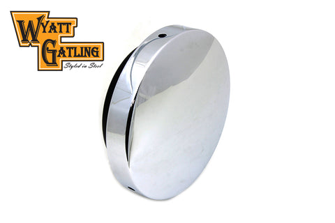 Wyatt Gatling Chrome Baby Moon Air Cleaner - V-Twin Mfg.