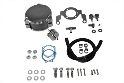 New Era Air Cleaner Kit Chrome - V-Twin Mfg.