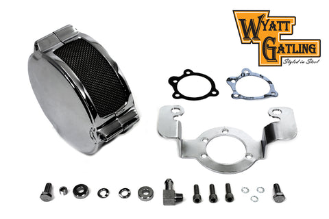 Wyatt Gatling New Era Air Cleaner Kit Chrome - V-Twin Mfg.