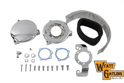 Wyatt Gatling New Era Air Cleaner Kit Chrome - V-Twin Mfg.