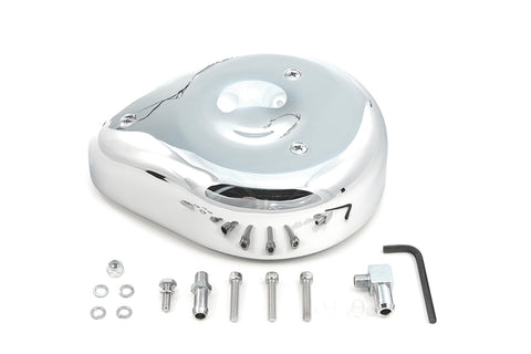 Teardrop Air Cleaner Smooth - V-Twin Mfg.