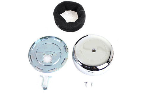 Smooth Center Screw Air Cleaner - V-Twin Mfg.