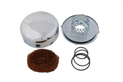 Chrome J-Slot Air Cleaner - V-Twin Mfg.