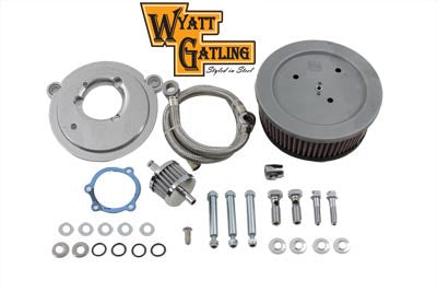 Wyatt Gatling Air Cleaner Backing Plate Kit - V-Twin Mfg.