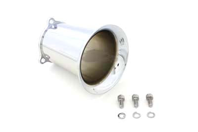 Chrome 4 inch Velocity Stack S+S - V-Twin Mfg.