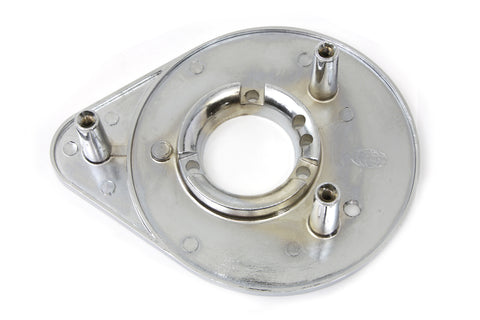 Chrome Alloy Air Cleaner Backing Plate - V-Twin Mfg.