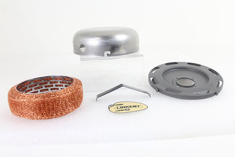 7 inch Raw Linkert Air Cleaner - V-Twin Mfg.