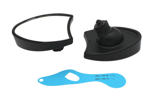 Fairing Mirror Set Black - V-Twin Mfg.