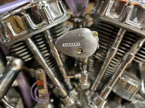 Right Side Linkert Air Dam Alloy - V-Twin Mfg.