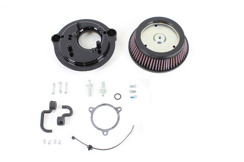 Performance Round High Flow Air Cleaner Kit - V-Twin Mfg.