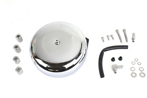 Round Air Cleaner Smooth - V-Twin Mfg.