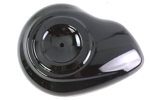 8 inch Teardrop Air Cleaner Cover Black - V-Twin Mfg.