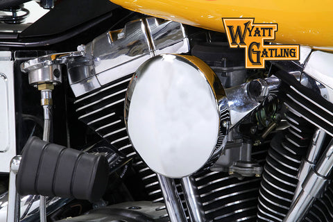 Chrome Wyatt Gatling Air Cleaner Assembly - V-Twin Mfg.