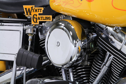 Chrome Wyatt Gatling Air Cleaner Assembly - V-Twin Mfg.