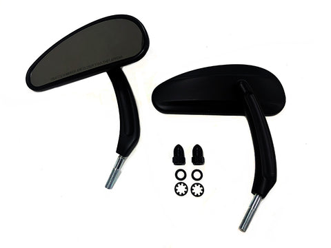Buckshot Mirror Set Black - V-Twin Mfg.