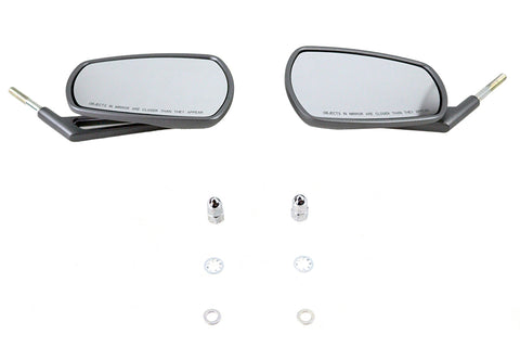 OE Graphite Mirror Set - V-Twin Mfg.