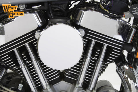Chrome Wyatt Gatling Air Cleaner Assembly - V-Twin Mfg.