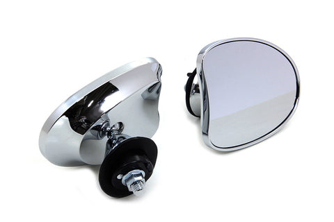 Mini Fairing Mirror Set Chrome - V-Twin Mfg.