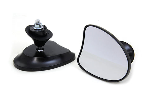 Mini Fairing Mirror Set Black - V-Twin Mfg.