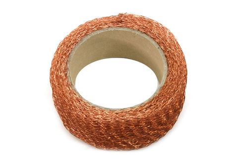 6 inch Copper Air Filter Mesh - V-Twin Mfg.