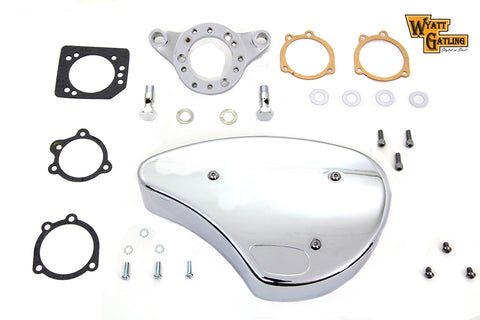 Chrome Wyatt Gatling Air Cleaner Assembly - V-Twin Mfg.