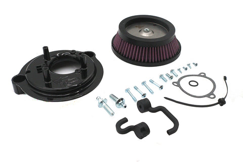 Performance Round High Flow Air Cleaner Kit - V-Twin Mfg.