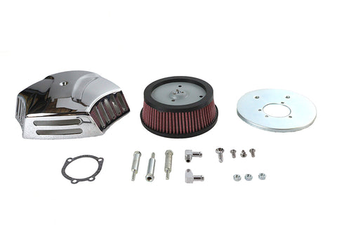 V-Force Air Cleaner Kit Chrome Billet - V-Twin Mfg.